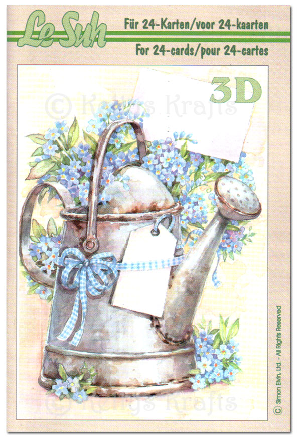 Decoupage Mini Book, 24 Pages - Flowers (333017)