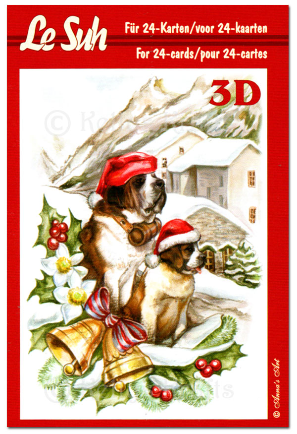 Decoupage Mini Book, 24 Pages - Christmas (333020)