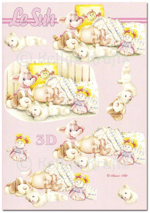 3D Decoupage A5 Sheet - Baby Theme (345668-05)