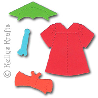 (image for) Doll Clothing - Graduation Clothing (10 Sets)