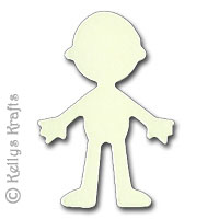 Bitty Paper Doll - Pack of 10 - Click Image to Close