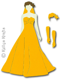 (image for) Lady Doll Wedding Kit, Bright (makes 5)