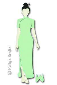 Lady Doll Oriental Dress Kit, Pastel (makes 5)