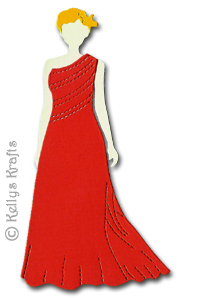 (image for) Lady Doll Elegant Dress Kit, Bright (makes 5)