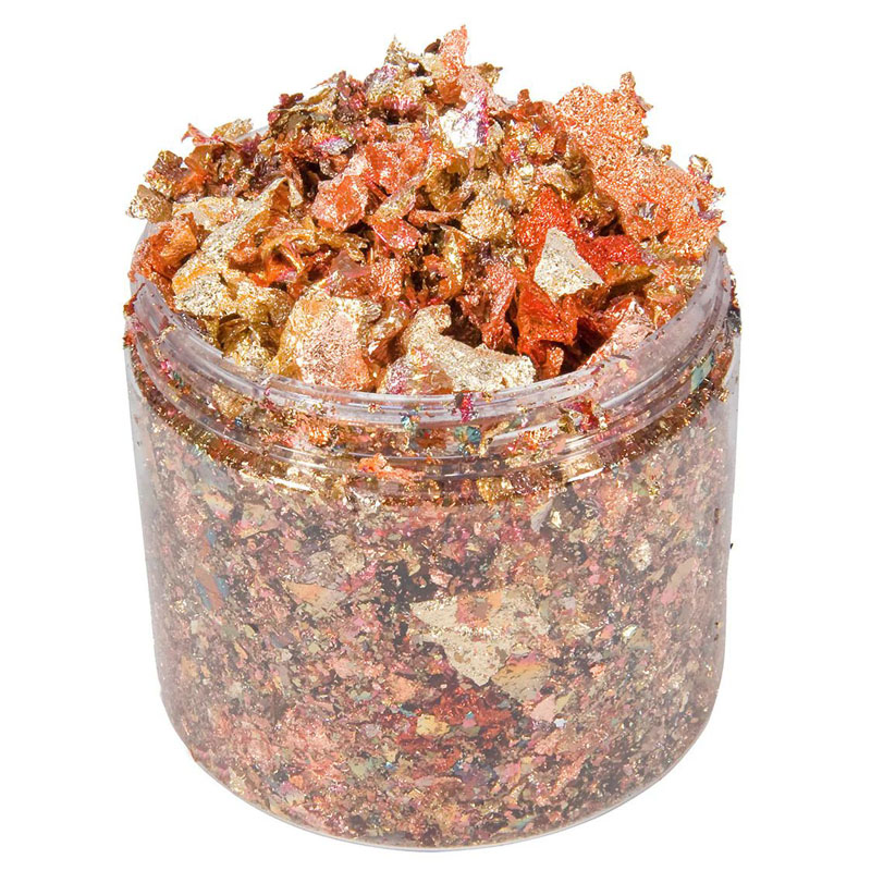 (image for) Cosmic Shimmer Gilding Flakes, Harvest Moon (200ml tub)