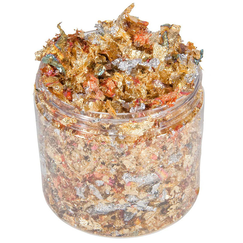 (image for) Cosmic Shimmer Gilding Flakes, Persian Dawn (200ml tub)