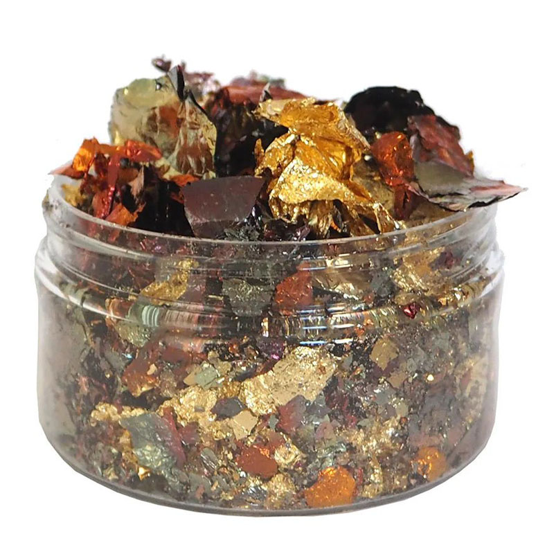 (image for) Cosmic Shimmer Gilding Flakes, Mulled Wine (100ml tub)