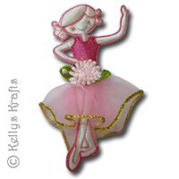 Fabric Ballet Dancer, Pink