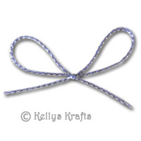 Silver String Bows (Pack of 5 Pieces)