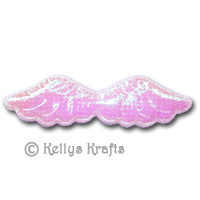 Fabric Wings, Shiny Pink (1 Piece)