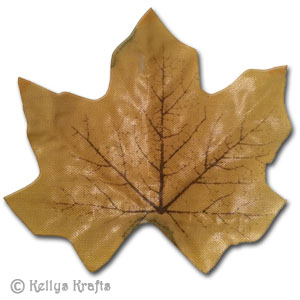 Fabric Leaf, Green (1 Piece)