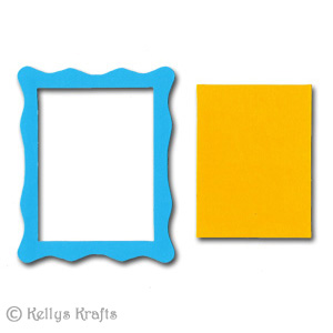 Bright Jelly Die Cut Frames, 10 Pieces (5 sets)