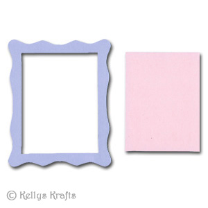 Pastel Jelly Die Cut Frames, 10 Pieces (5 sets)