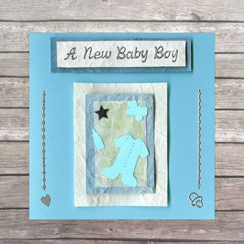 Hand Made Baby/New Arrival Card