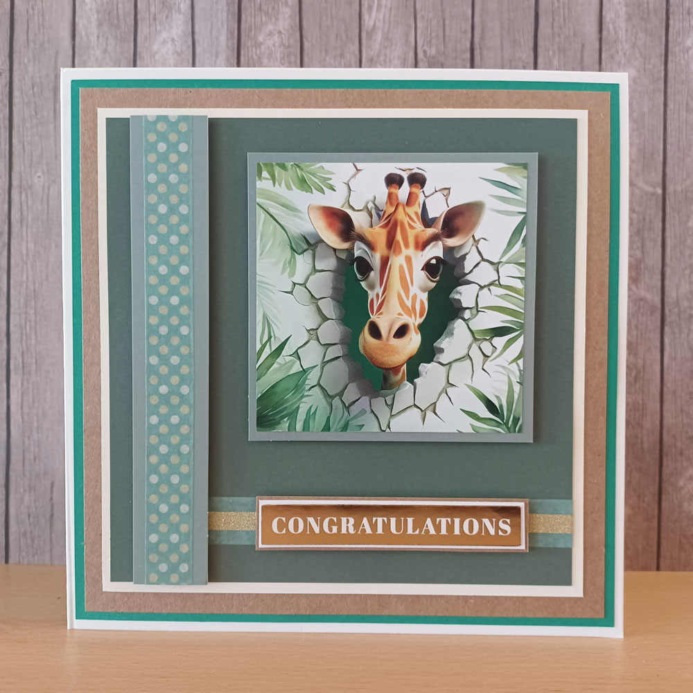 Hand Made Congratulations Card