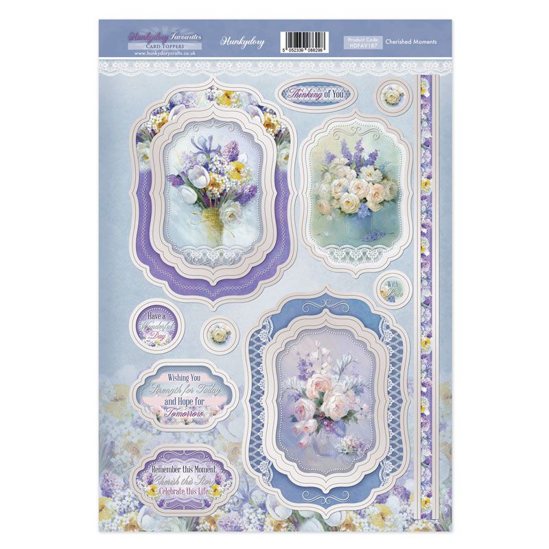 Die Cut Topper Sheet - Cherished Moments (187)