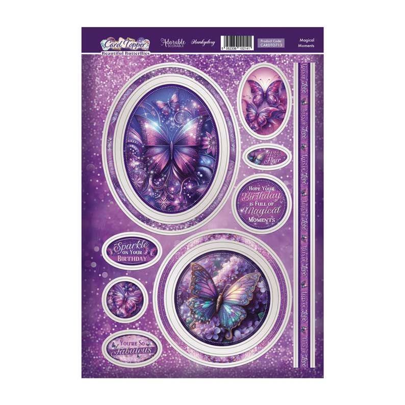 (image for) Die Cut Topper Sheet - Beautiful Butterflies - Magical Moments