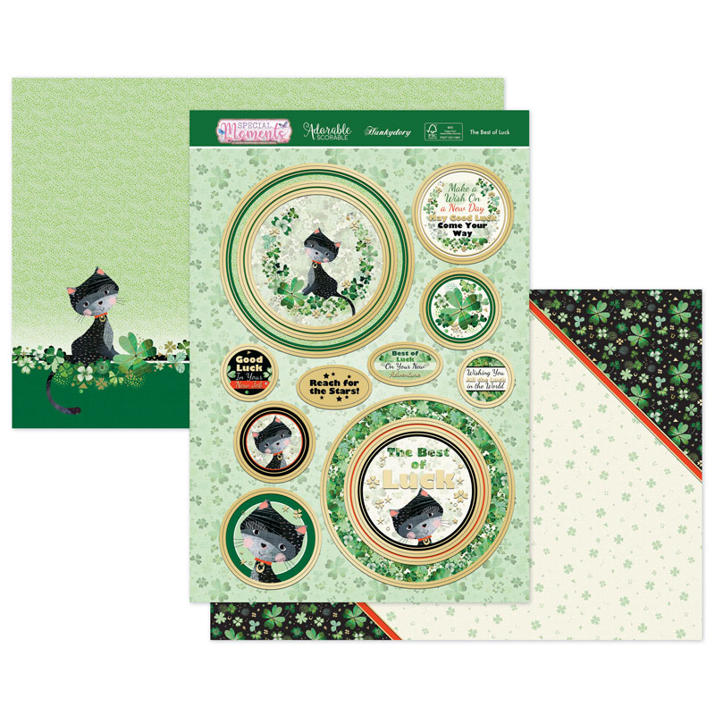 Die Cut Topper Set - Special Moments, The Best of Luck