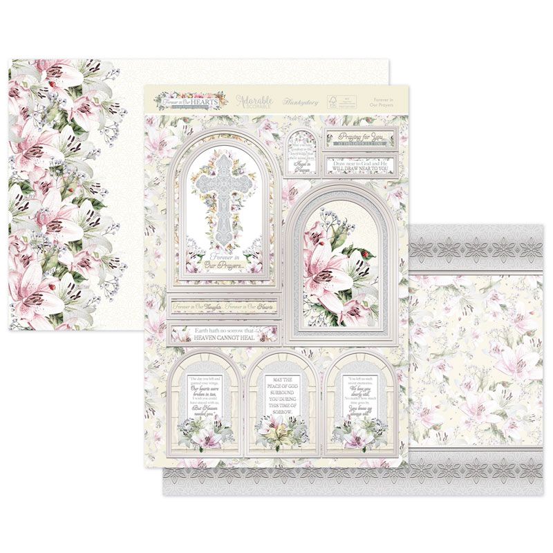 Die Cut Topper Set - Forever in Our Hearts, Forever in Our Prayers