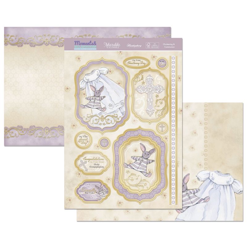 (image for) Die Cut Topper Set - Moments & Milestones, Christening & Communion