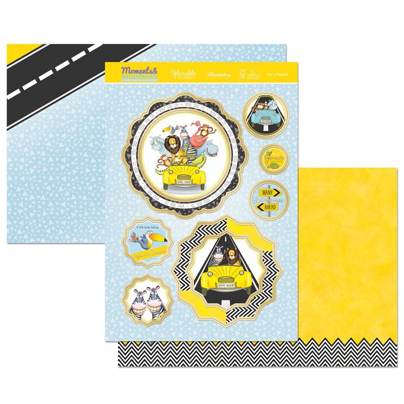 (image for) Die Cut Topper Set - Moments & Milestones, You've Passed!