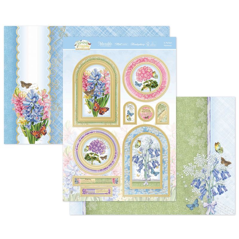 Die Cut Topper Set - Spring Melody, In Perfect Harmony