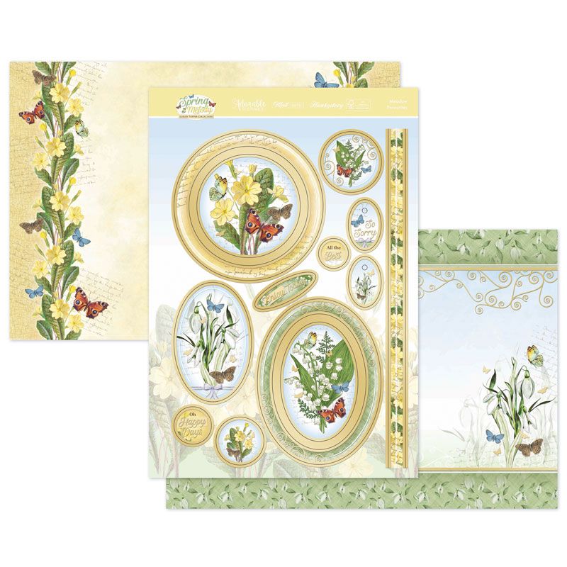 Die Cut Topper Set - Spring Melody, Meadow Favourites