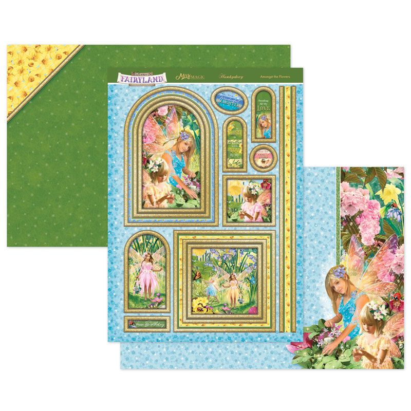 Die Cut Topper Set - Welcome to Fairyland, Amongst the Flowers