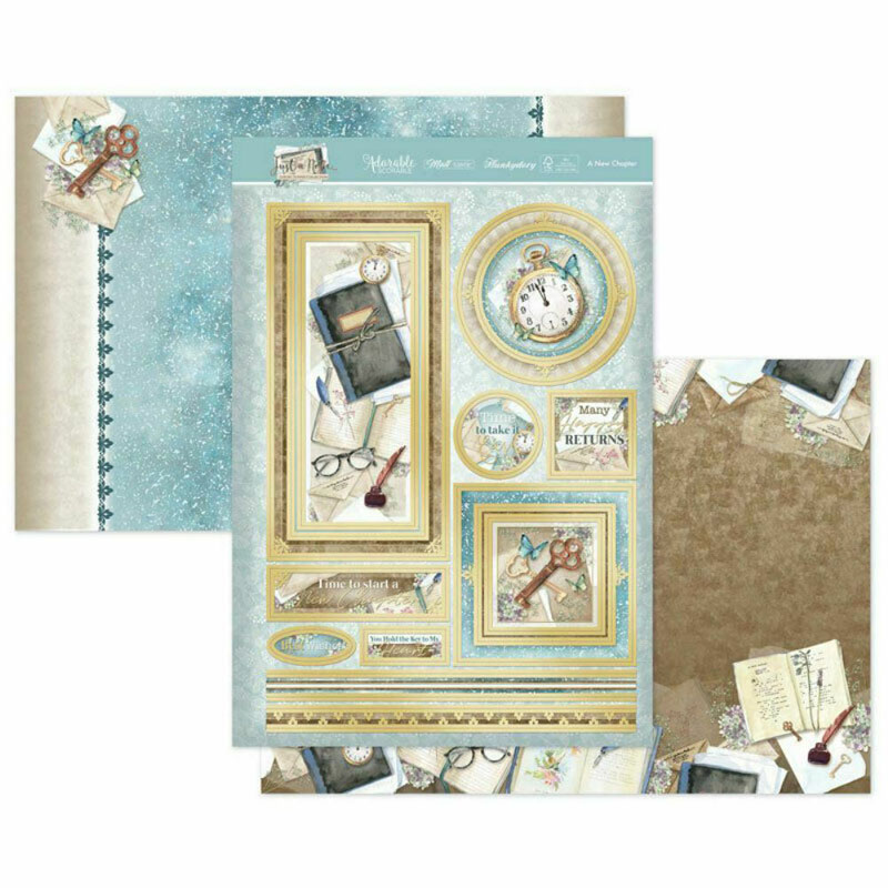 Die Cut Topper Set - Just A Note, A New Chapter
