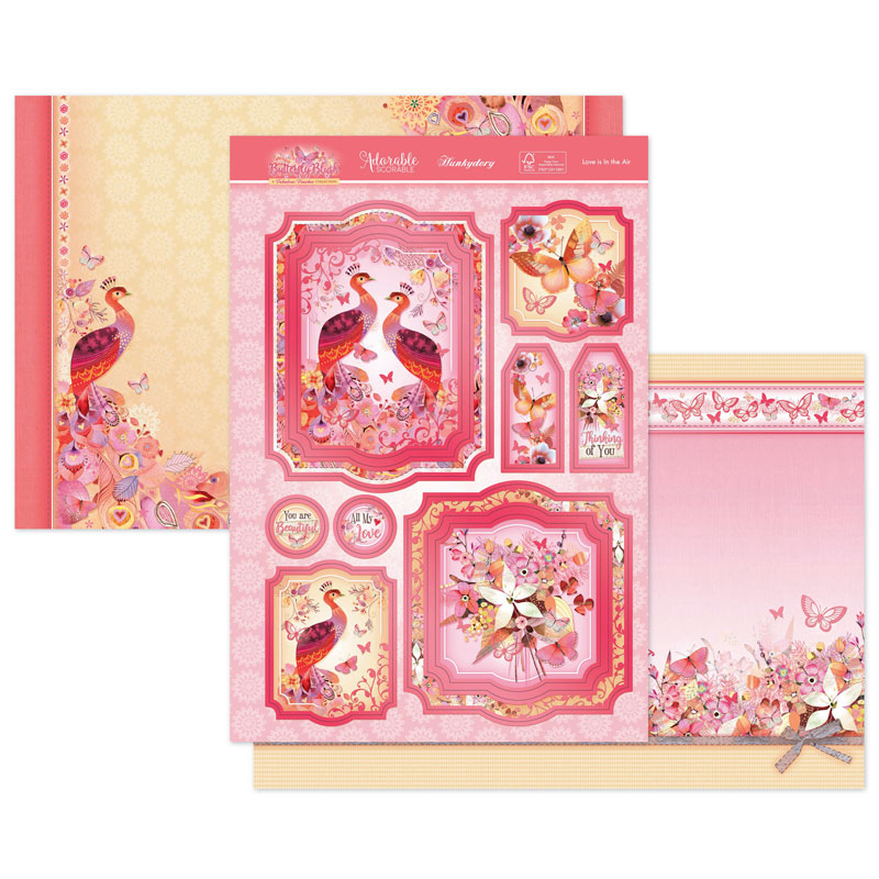 Die Cut Topper Set - Butterfly Blush, Love Is In The Air