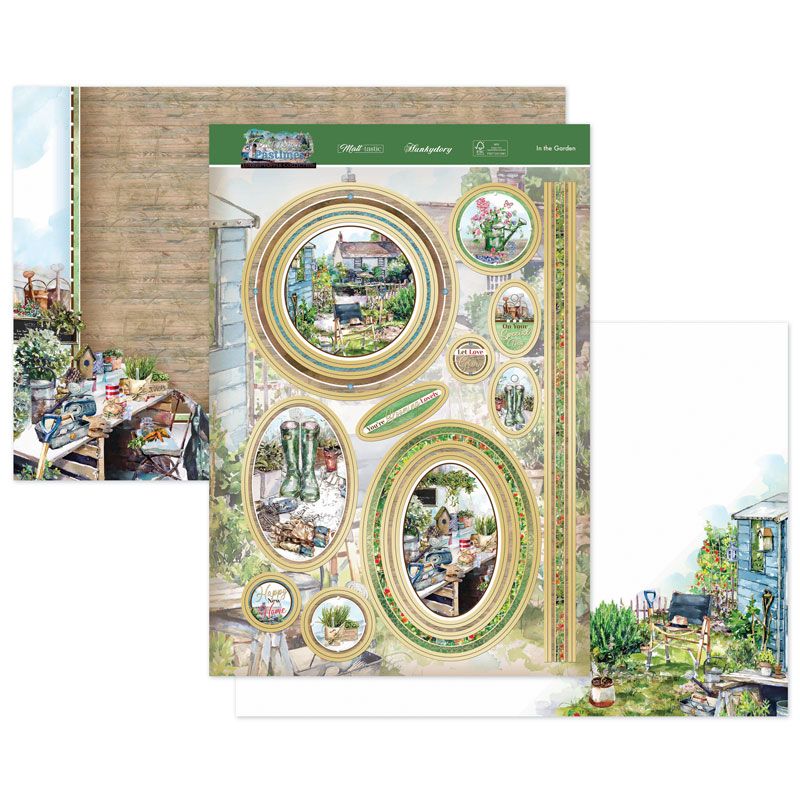 (image for) Die Cut Topper Set - Picturesque Pastimes, In The Garden