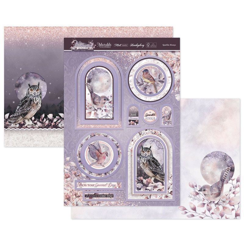 (image for) Die Cut Topper Set - Enchanted Moments, Sparkle Always