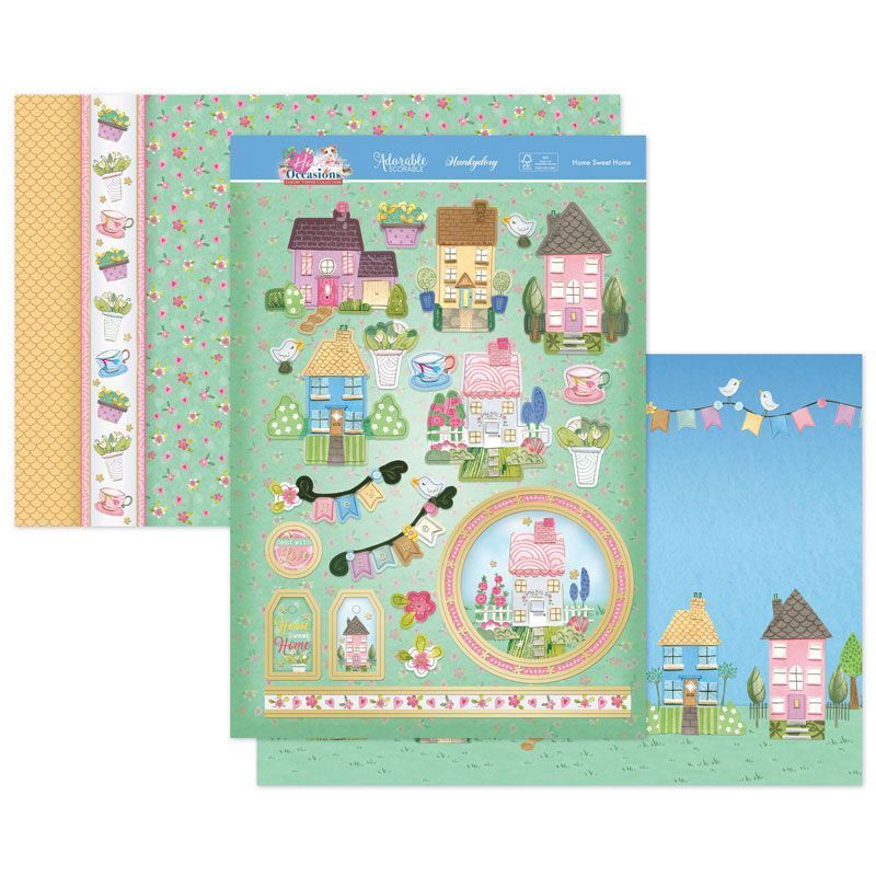 Die Cut Topper Set - Heartfelt Occasions, Home Sweet Home