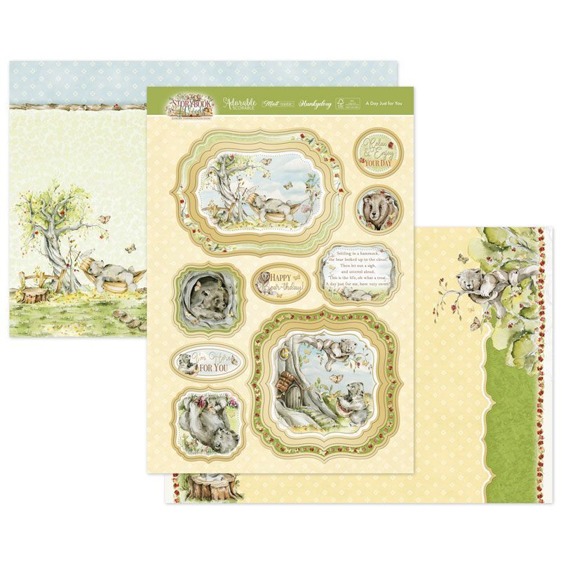 Die Cut Topper Set - Storybook Woods, A Day Just For You