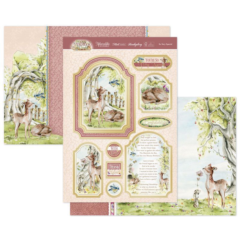 (image for) Die Cut Topper Set - Storybook Woods, So Very Special