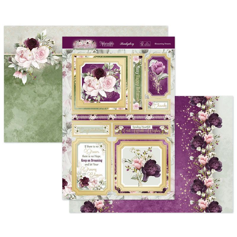 Die Cut Topper Set - Especially For You, Blossoming Dreams