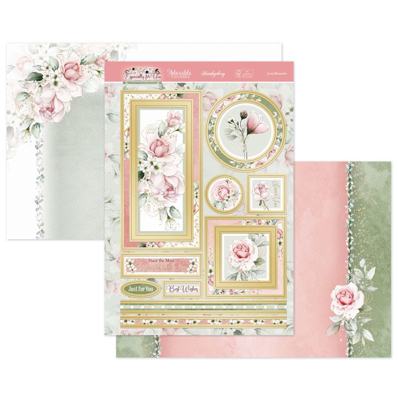 Die Cut Topper Set - Especially For You, Love Blossoms