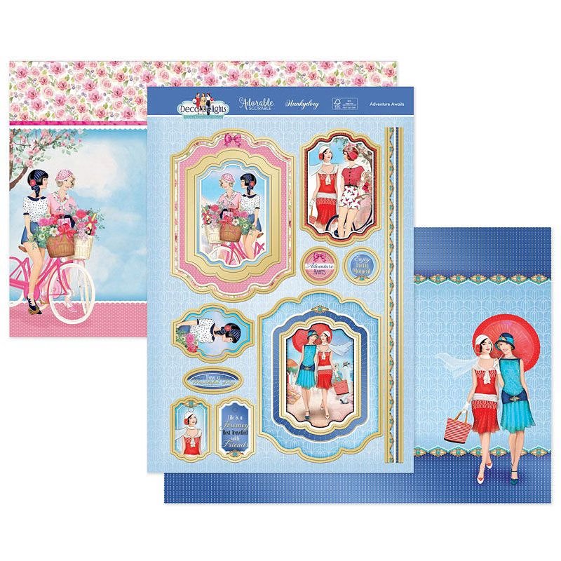 (image for) Die Cut Topper Set - Deco Delights, Adventure Awaits