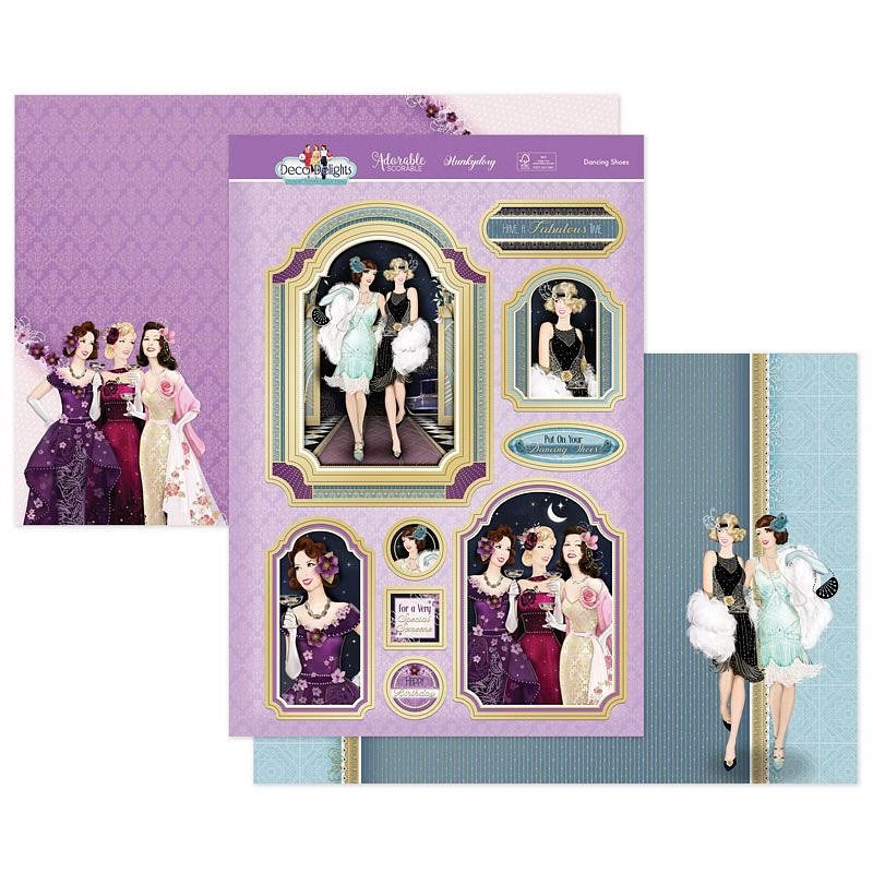 (image for) Die Cut Topper Set - Deco Delights, Dancing Shoes