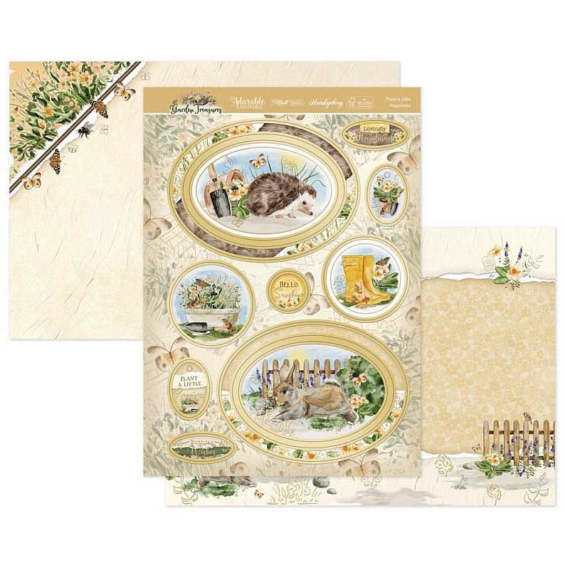 (image for) Die Cut Topper Set - Garden Treasures, Plant A Little Happiness