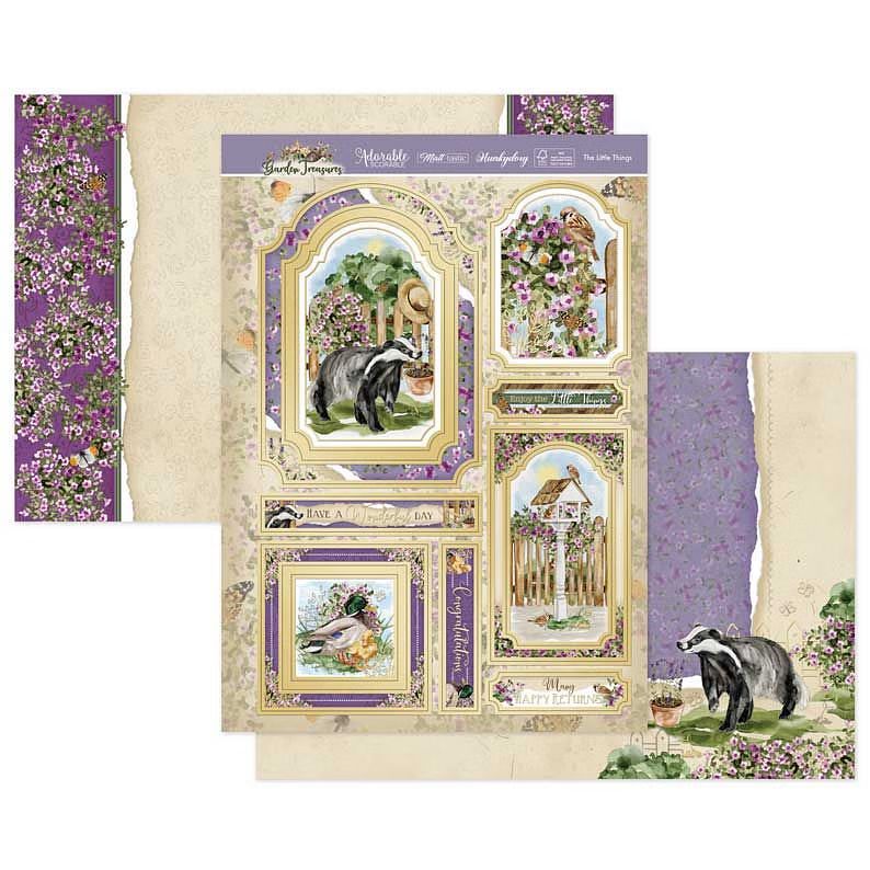 (image for) Die Cut Topper Set - Garden Treasures, The Little Things