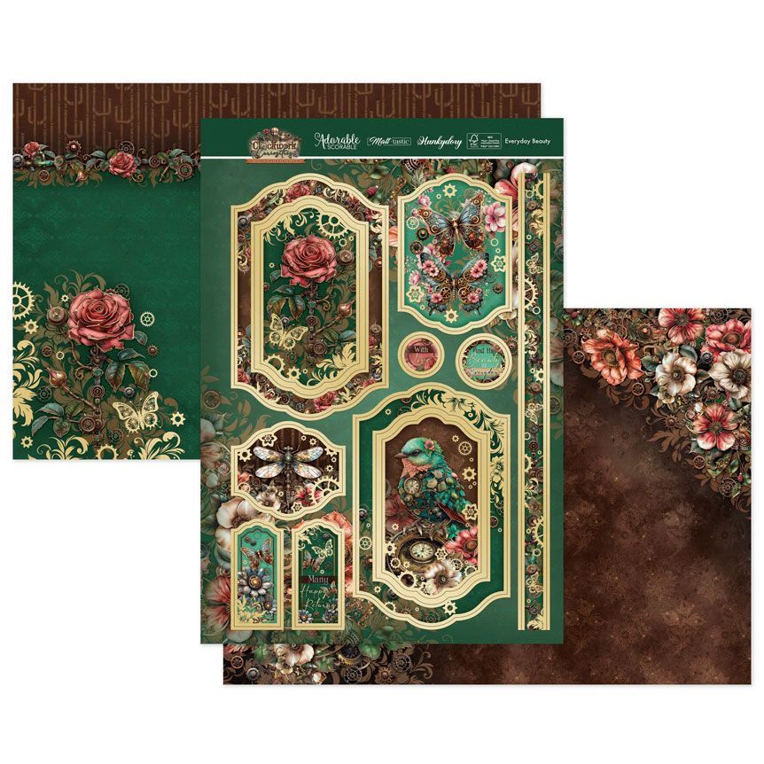 (image for) Die Cut Topper Set - Clockwork Curiosities, Everyday Beauty