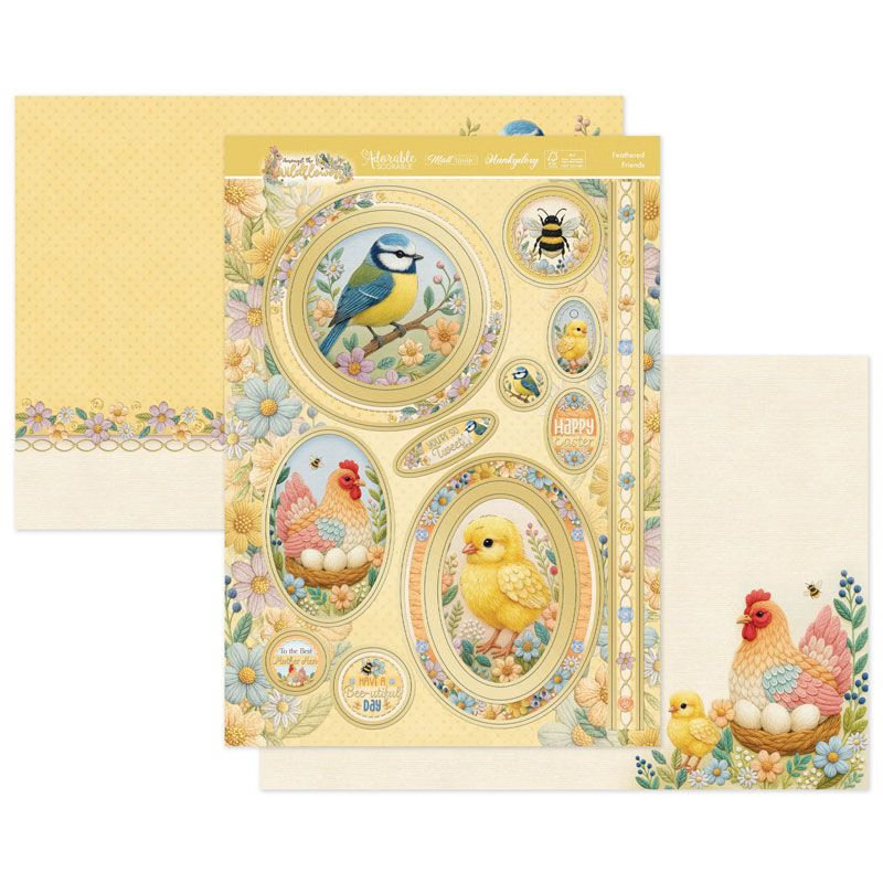 (image for) Die Cut Topper Set - Amongst The Wildflowers, Feathered Friends