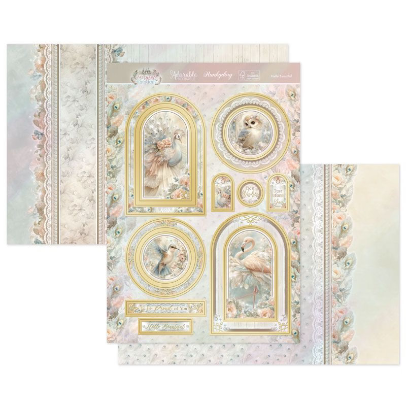 (image for) Die Cut Topper Set - Fairytale Kingdom, Hello Beautiful