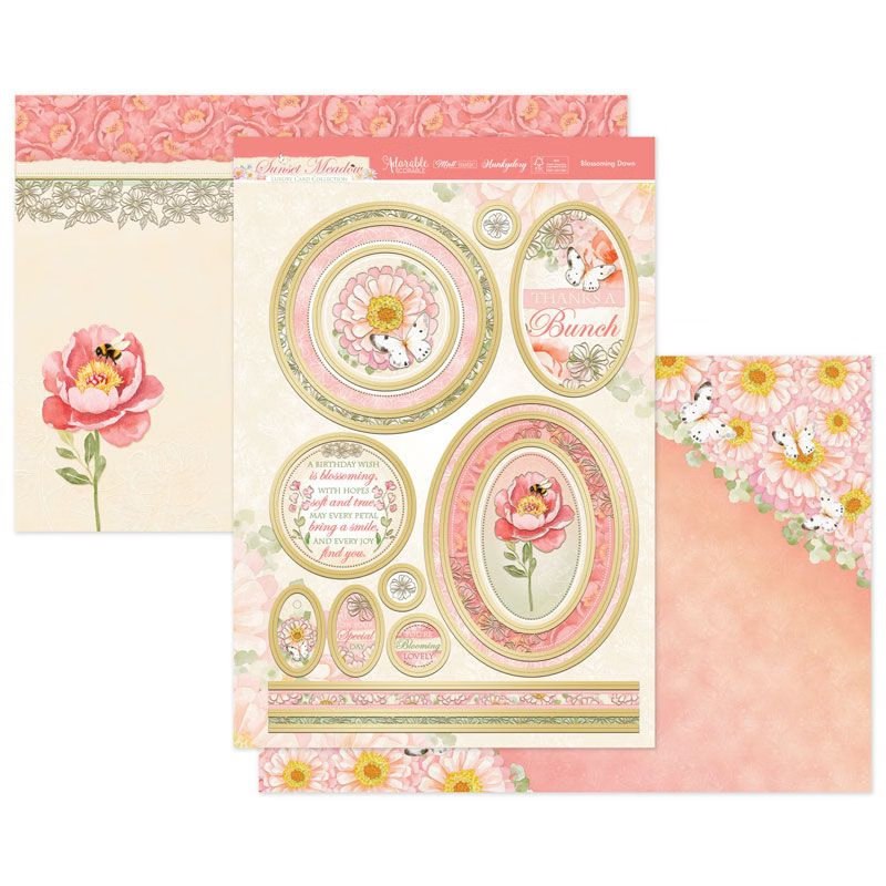 Die Cut Topper Set - Sunset Meadow, Blossoming Dawn (image for) Die Cut Topper Set - Sunset Meadow, Blossoming Dawn