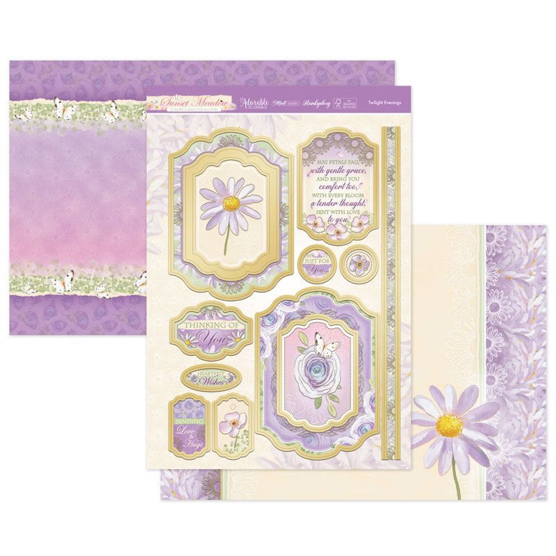 Die Cut Topper Set - Sunset Meadow, Twilight Evenings (image for) Die Cut Topper Set - Sunset Meadow, Twilight Evenings