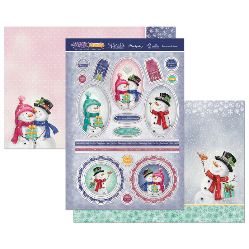 Die Cut Topper Set - The Magic Of Christmas, Snow Much Love