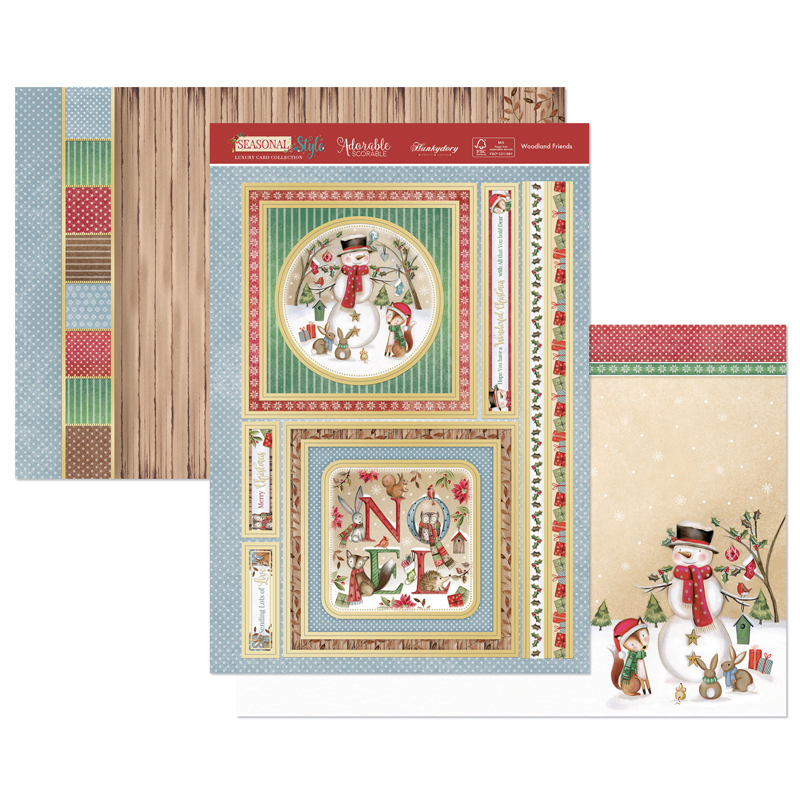 (image for) Die Cut Topper Set - Seasonal Style, Woodland Friends