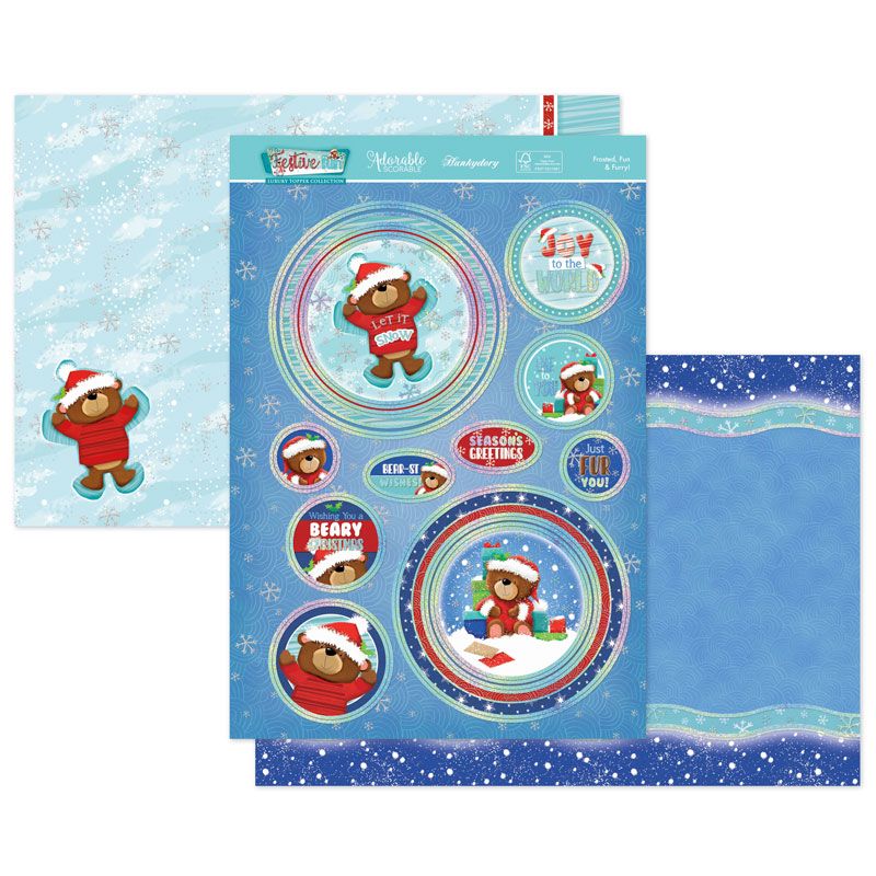 (image for) Die Cut Topper Set - Festive Fun, Frosted Fun & Furry!