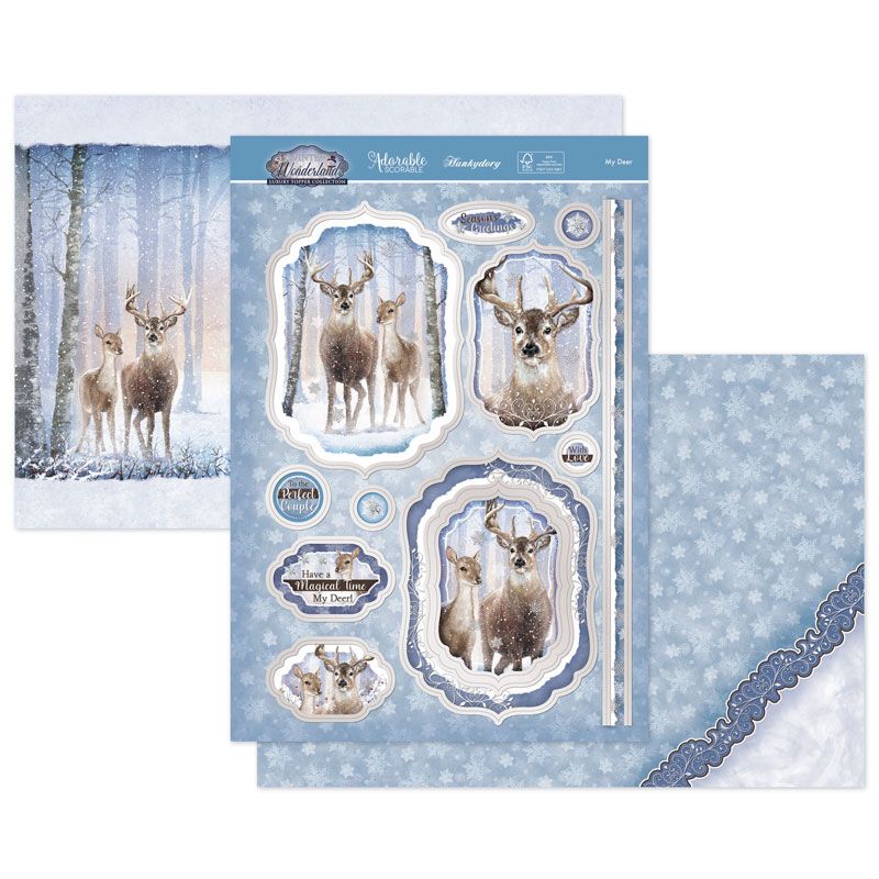 Die Cut Topper Set - Winter Wonderland, My Deer